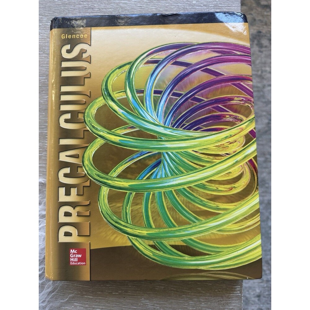 Glencoe Precalculus Hardcover 0076602184 McGraw-Hill - Used (Some Notes/High)